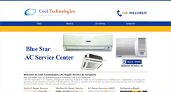 Desktop Screenshot of cooltech.in